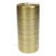 Bougie pilier soie or hauteur 15 cm Point à la ligne, reference CL31000129