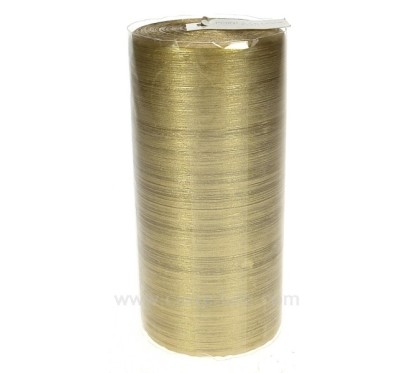 CL31000129  Bougie pilier soie or hauteur 15 cm Point à la ligne 10,00 €