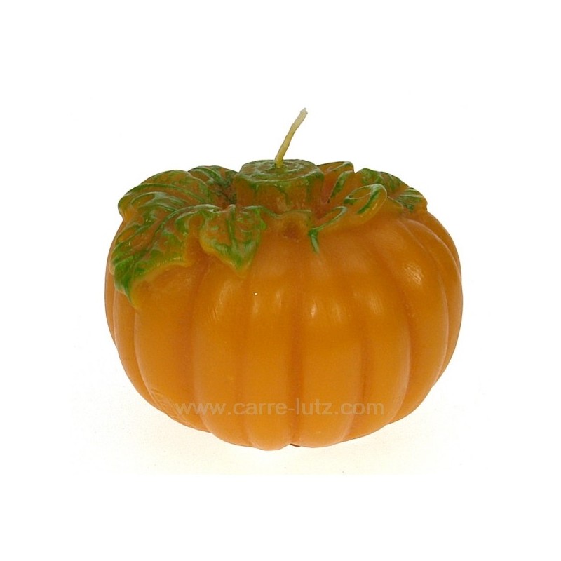 CL31000137  Bougie Citrouille hauteur 7 cm Point à la ligne 12,00 €