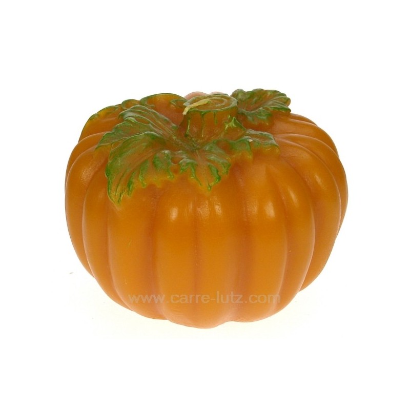 CL31000138  Bougie Citrouille hauteur 11 cm Point à la ligne 35,00 €