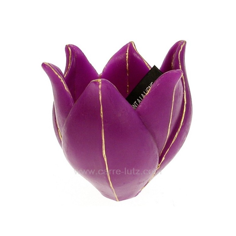 CL31000178  Voluta aubergine diamètre 9 cm Point à la ligne 11,00 €