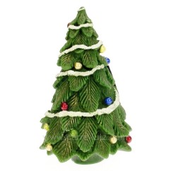 CL31000179  Bougie Sapin de noel vert hauteur 22 cm Point à la ligne 30,00 €