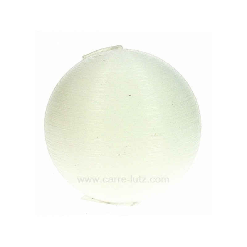 Bougie Boule photophore soie blanche diamètre 8 cm Point à la ligne, reference CL31000184