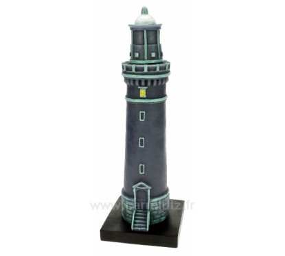 CL31000198  Bougie Phare gris rechargeable Point à la ligne 80,00 €