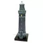 Bougie Phare gris rechargeable Point à la ligne