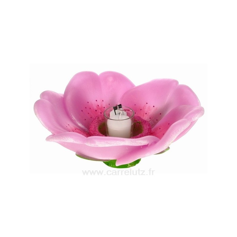 CL31000201  Bougie Fleur de cerisier rose rechargeable diamètre 29 cm Point à la ligne 69,00 €