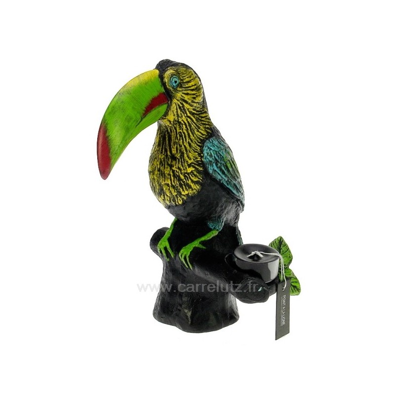 CL31000221  Bougie Toucan avec lumignon Point à la ligne 35,00 €