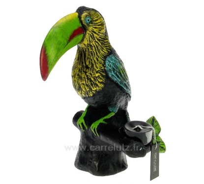 CL31000221  Bougie Toucan avec lumignon Point à la ligne 35,00 €