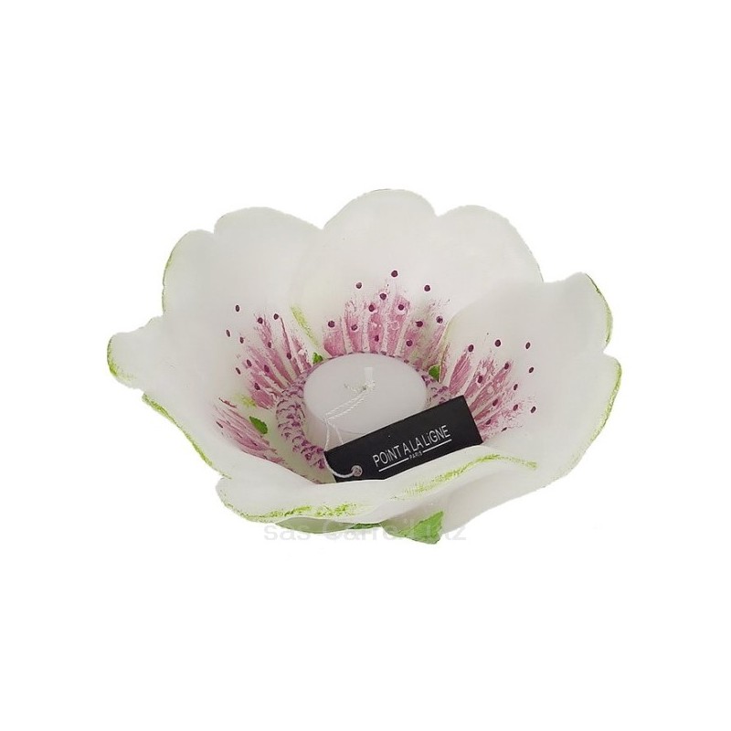 CL31000235  Fleur de cerisier blanche petit modéle rechargeable Point à la ligne 18,00 €