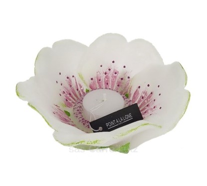 CL31000235  Fleur de cerisier blanche petit modéle rechargeable Point à la ligne 18,00 €