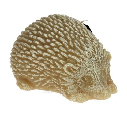 CL31000244  Bougie hérisson argent Point à la ligne 15,50 €