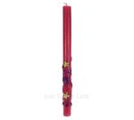 CL31000252  Bougie bollywood rose Point à la ligne 9,50 €