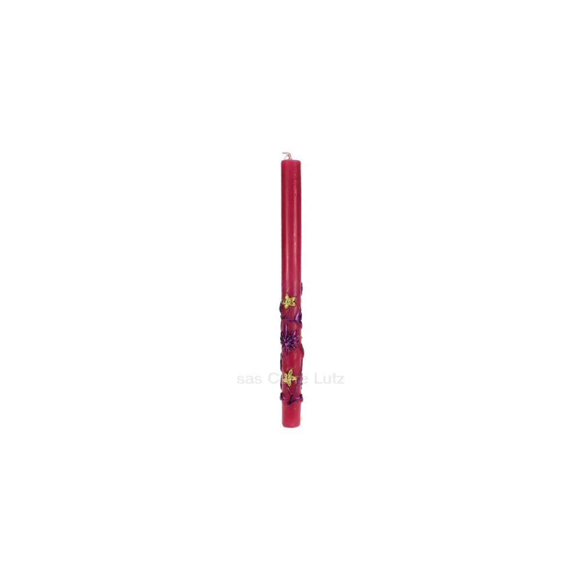 CL31000252  Bougie bollywood rose Point à la ligne 9,50 €