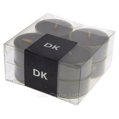 CL31000265  boite de 8 Bougies chauffe plat couleur anthracite Drake 4,70 €