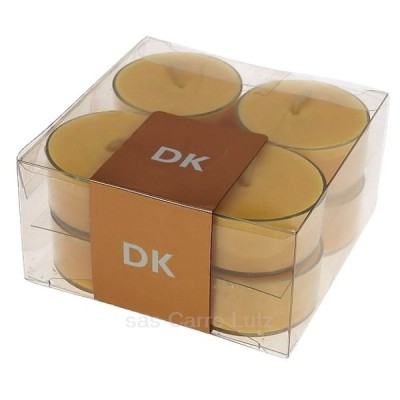 CL31000268  boite de 8 Bougies chauffe plat couleur orange Drake 4,70 €