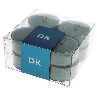 CL31000269  boite de 8 Bougies chauffe plat couleur turquoise Drake 4,70 €