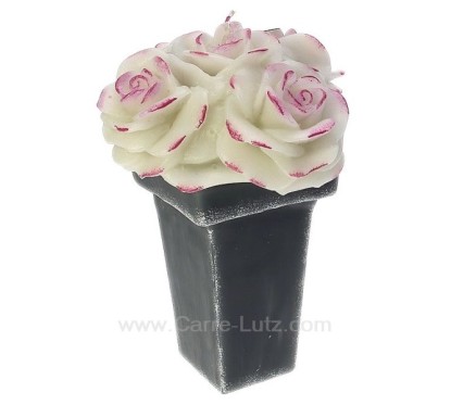 CL31000287  Bouquet de roses anciennes parfumée blanche Point à la ligne 48,00 €