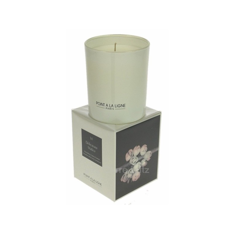 CL31001029  Bougie parfumée Delicieuse Malice petit modéle Point à la ligne 35,00 €