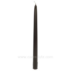 CL31002006  Bougie flambeau moka Point à la ligne 2,20 €