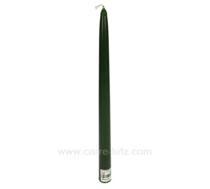 CL31002017  Bougie flambeau vert sapin Point à la ligne 2,20 €