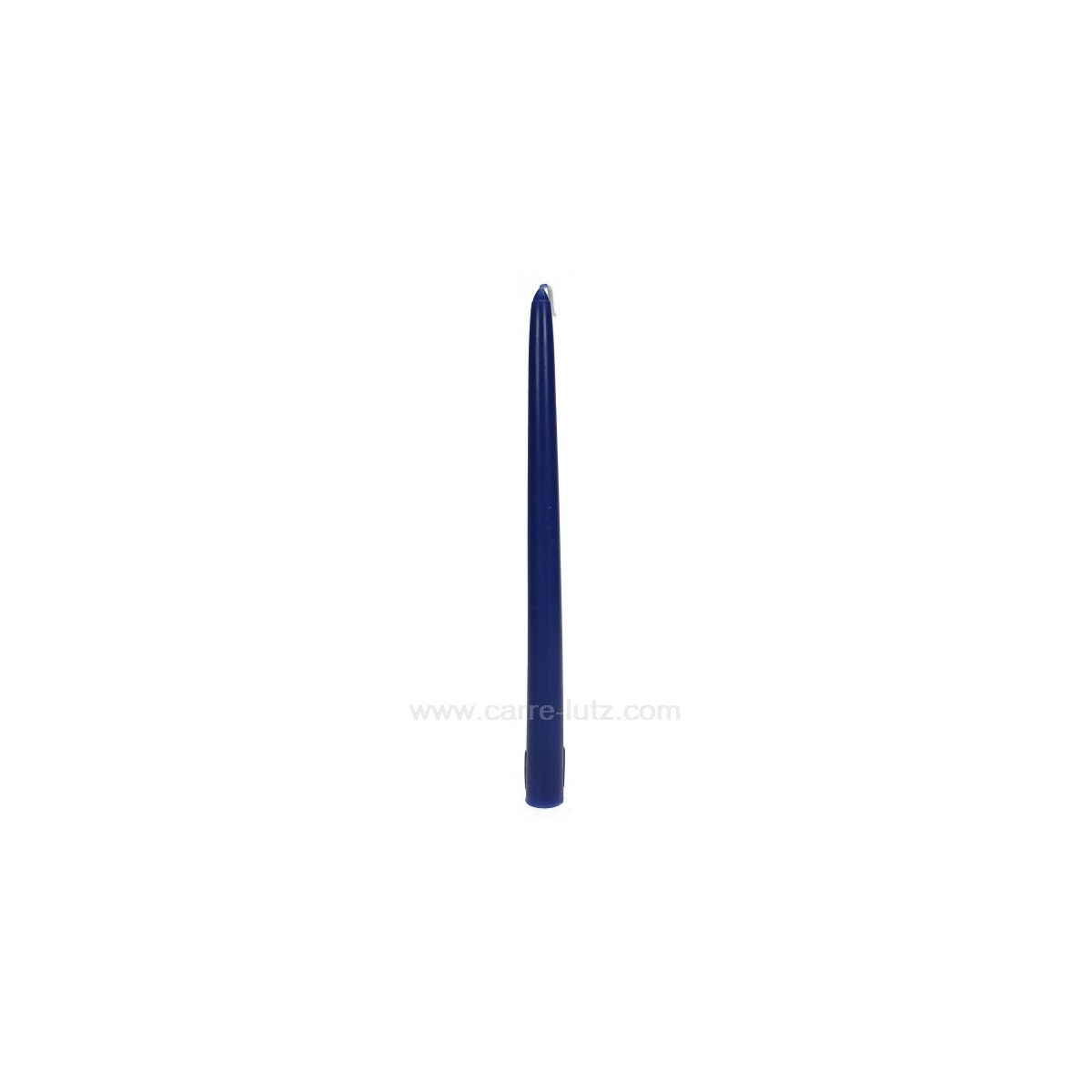 CL31002021  Bougie flambeau bleu outremer Point à la ligne 2,20 €