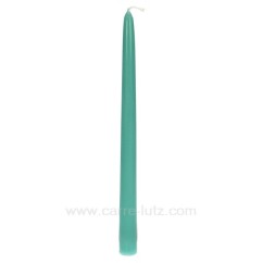 CL31002023  Bougie flambeau bleu turquoise Point à la ligne 2,20 €