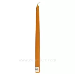 CL31002025  Bougie flambeau coloquinte Point à la ligne 2,20 €
