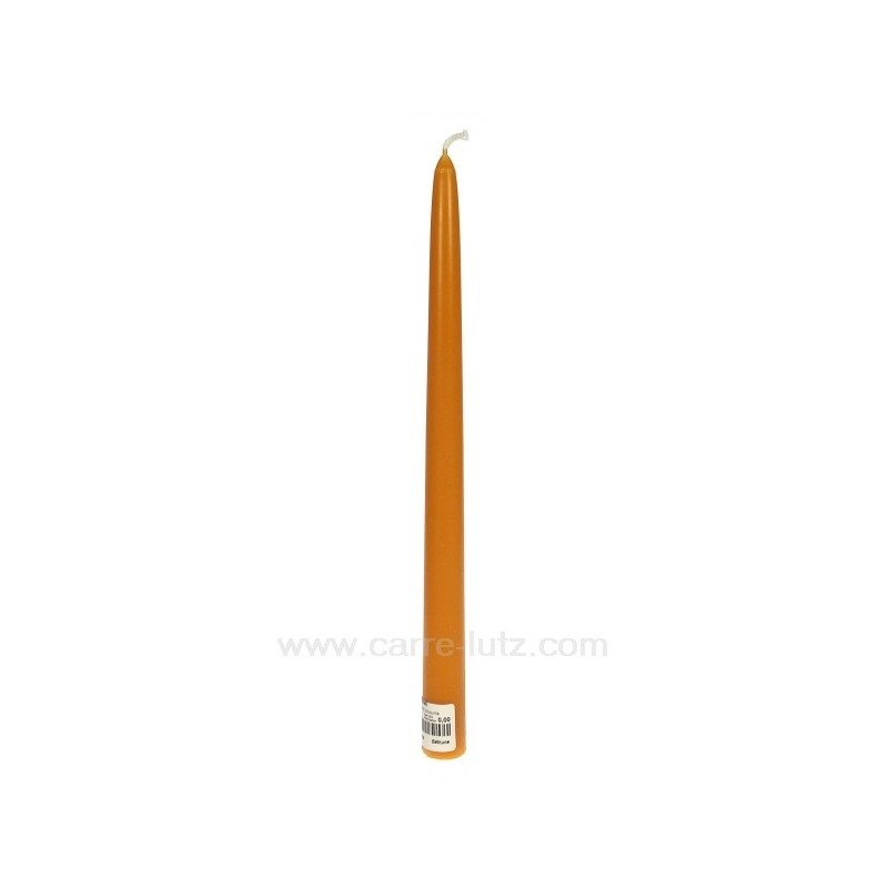 CL31002025  Bougie flambeau coloquinte Point à la ligne 2,20 €