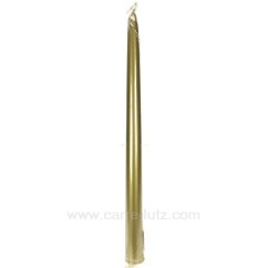 CL31002035  Bougie flambeau or Point à la ligne 5,00 €