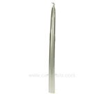 CL31002036  Bougie flambeau argent Point à la ligne 4,80 €