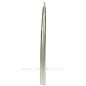 Bougie flambeau argent Point à la ligne