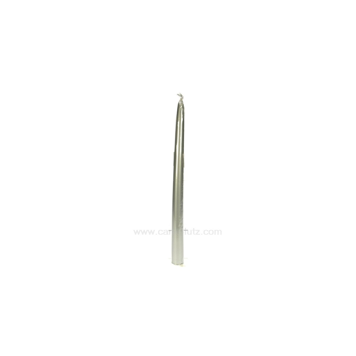 CL31002036  Bougie flambeau argent Point à la ligne 4,80 €