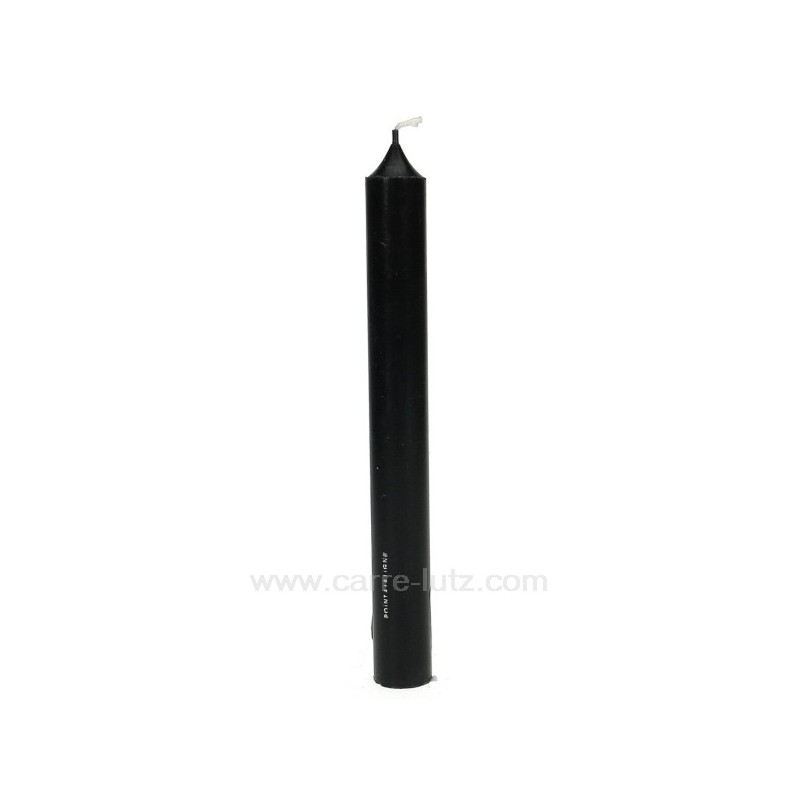 CL31003000  Bougie classique noir Point à la ligne 1,50 €