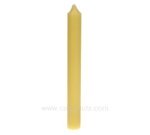CL31003003  Bougie classique beige Point à la ligne 1,40 €