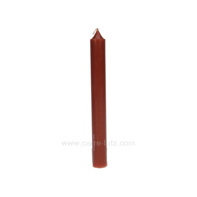 CL31003005  Bougie classique biscuit Point à la ligne 1,40 €