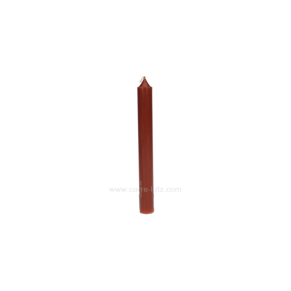 CL31003005  Bougie classique biscuit Point à la ligne 1,40 €