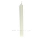 CL31003009  Bougie classique blanc Point à la ligne 1,50 €