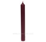 CL31003011  Bougie classique bordeaux Point à la ligne 1,50 €