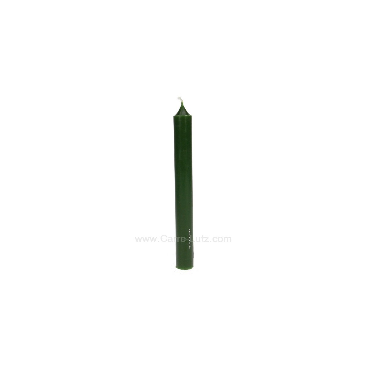 CL31003016  Bougie classique vert sapin Point à la ligne 1,60 €