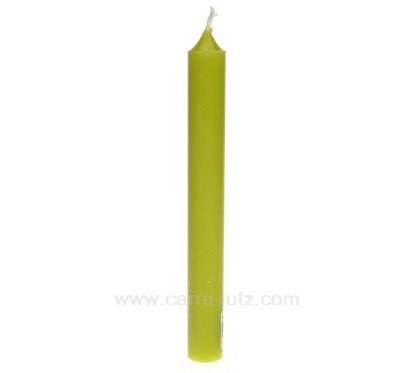 CL31003018  Bougie classique vert anis Point à la ligne 1,50 €