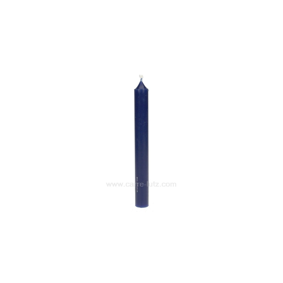CL31003020  Bougie classique bleu outremer Point à la ligne 1,40 €