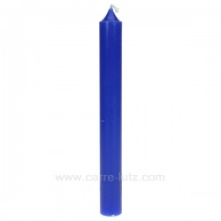 Bougie classique bleu cobalt Point à la ligne, reference CL31003021