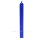 CL31003021  Bougie classique bleu cobalt Point à la ligne 1,40 €