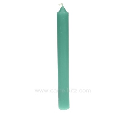 CL31003022  Bougie classique turquoise Point à la ligne 1,40 €