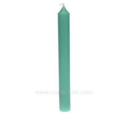 CL31003022  Bougie classique turquoise Point à la ligne 1,40 €