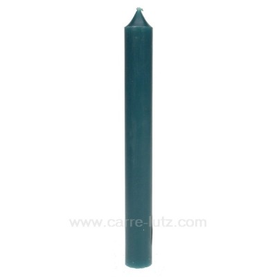 CL31003026  Bougie classique émeraude Point à la ligne 1,40 €