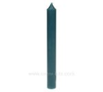 CL31003026  Bougie classique émeraude Point à la ligne 1,40 €