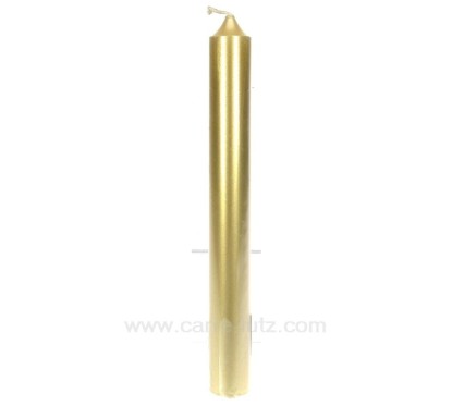 CL31003035  Bougie classique or Point à la ligne 4,00 €
