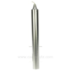 CL31003036  Bougie classique argent Point à la ligne 3,20 €