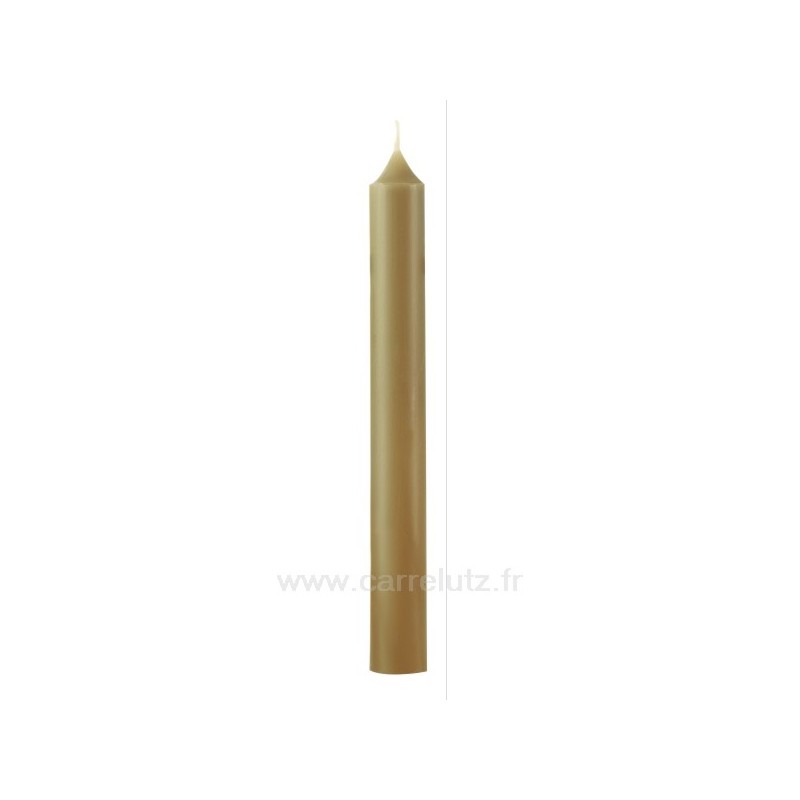 CL31003038  Bougie classique taupe Point à la ligne 1,50 €
